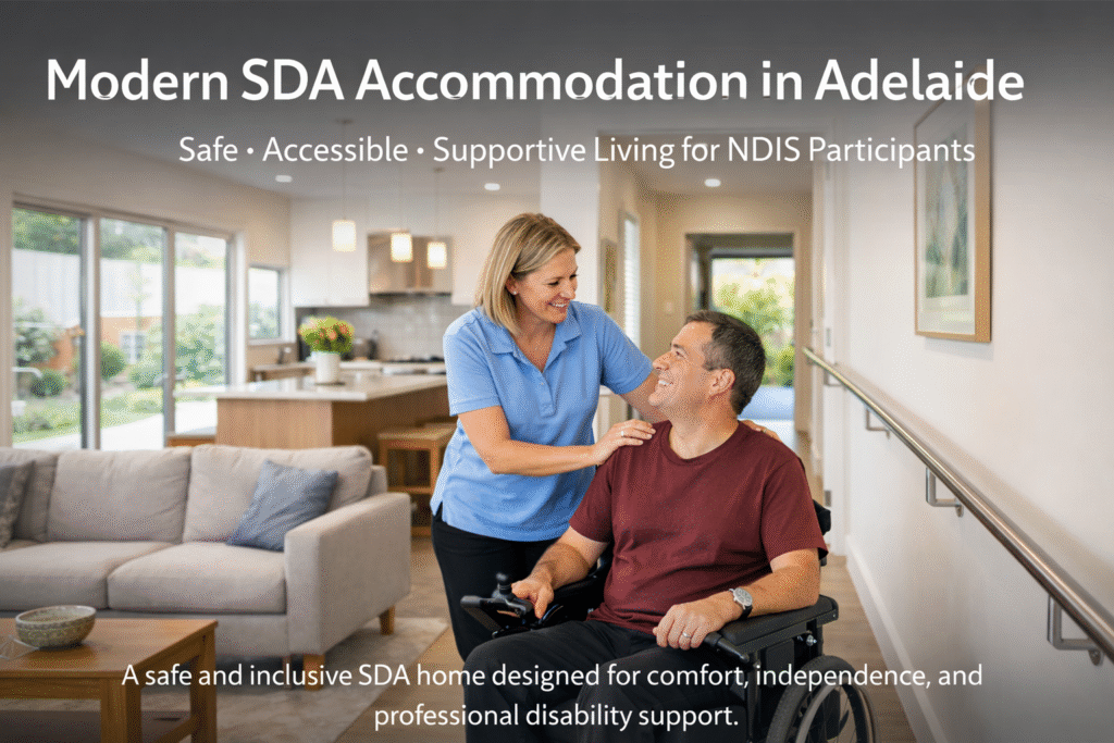 sda accommodation in adelaide